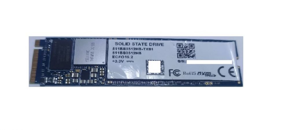 Восстановление информации с SSD M.2 NVMe 511BS0512HB